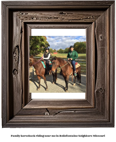 family horseback riding near me in Bellefontaine Neighbors, Missouri